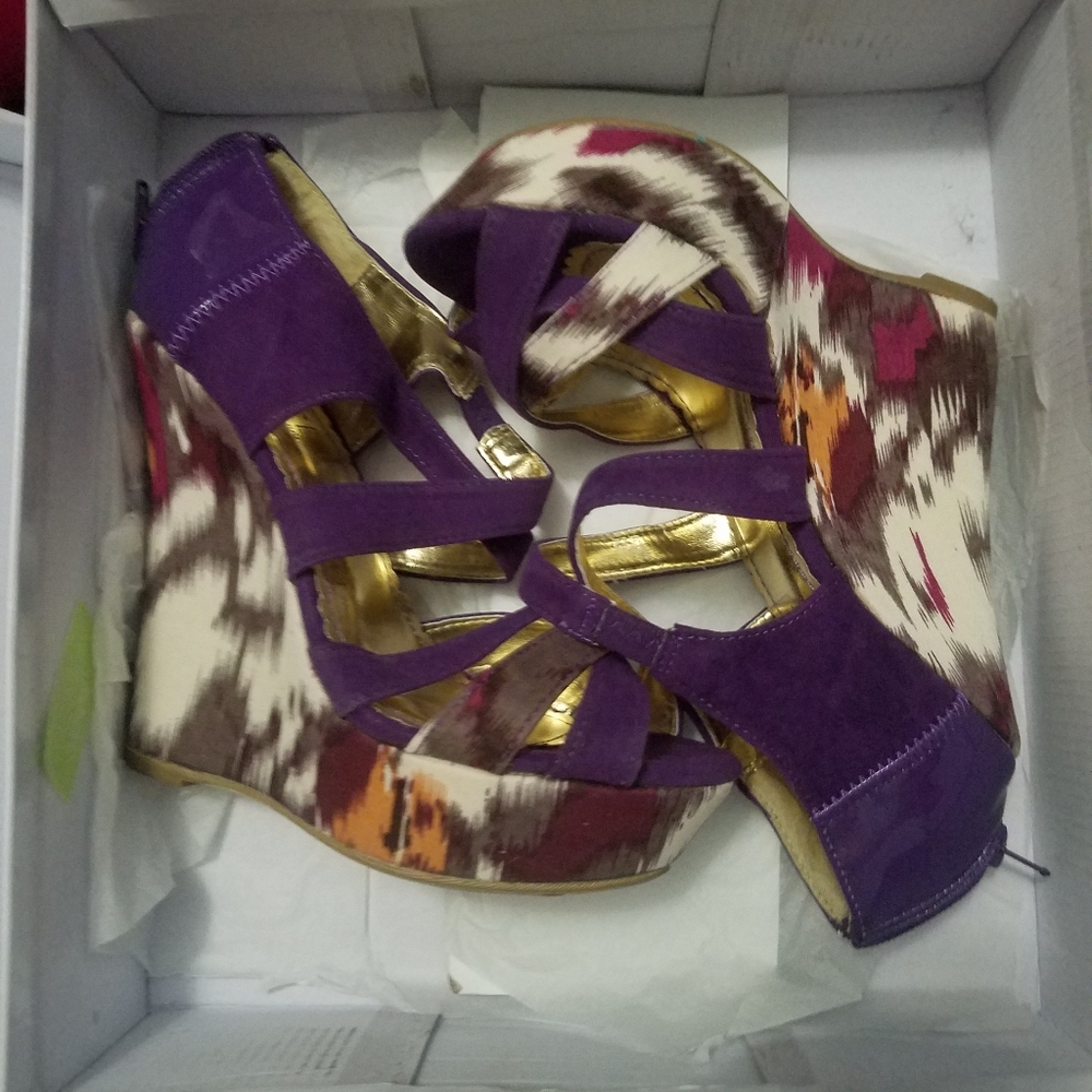 Platform Wedge Heels